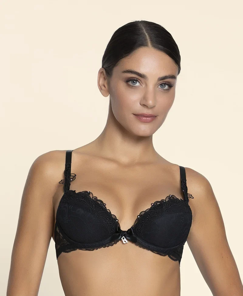 Lise Charmel – Soir De Venise Push-Up-BH Noir Diamant
