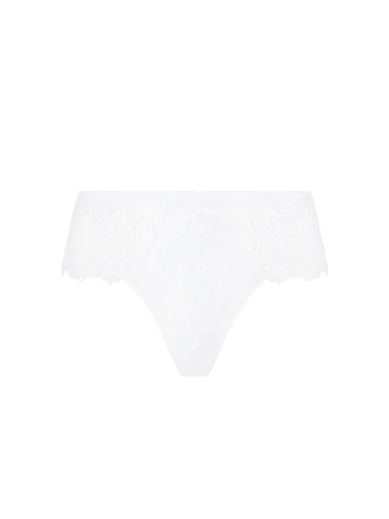 Lise Charmel – Dressing Floral Shorty Blanc