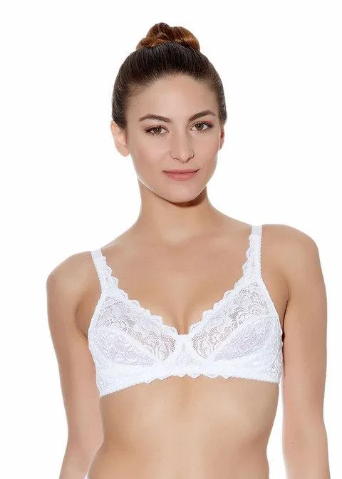 Wacoal – Eglantine bügelloser BH, Weiß