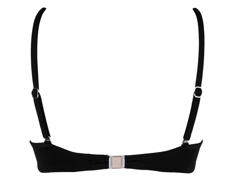 Lise Charmel Bademode – Ajourage Couture gepolsterter trägerloser Bikini Noir