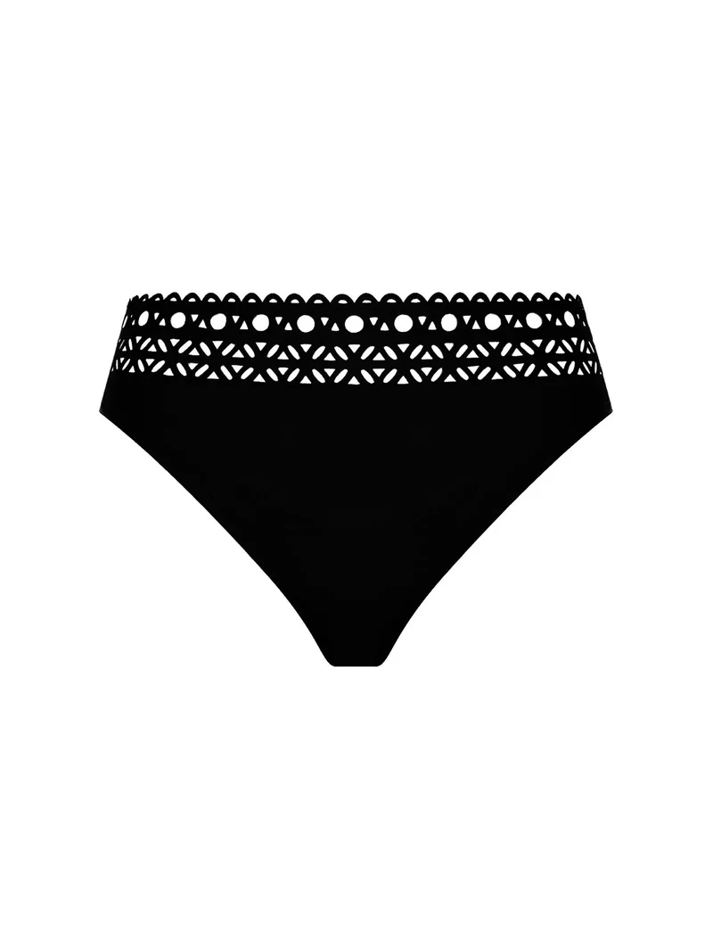 Lise Charmel Bademode - Ajourage Couture Brasilianischer Bikini-Slip mit niedriger Taille Noir
